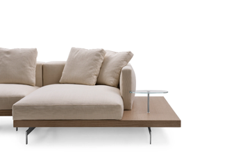 DOCK - 3 seater fabric sofa by B&B Italia - view 3